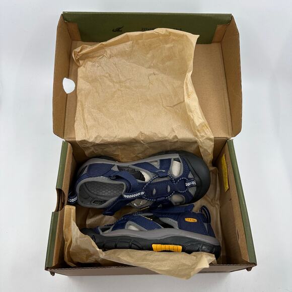 Keen Venice H2 Sandal Walking Waterproof Sports Sandals Navy Unisex Kids Size 12 - Picture 5 of 11
